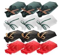 Happyyami Candy Bags 20pcs Non-Woven Drawstring Pouches for Packaging Candies, Portable Multi-Functional Bags for Party and Small Items