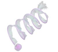 Happyyami Cat Pliant Tunnel De Chat Lanceur De Jouets Chats Toys Chat Roue Interactive Chat Chat Toys Chat Tunnel Tunnel Tunnels Chat pour Chat Extérieur Net Chat Scratch Chat Ressorts en