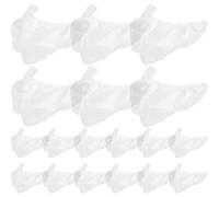 Happyyami Chaussettes de masque pour les pieds transparentes en polyéthylène, 1000 pièces, couverture longue, anti-odeurs, pour épilation et essayage de chaussures