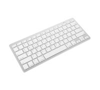 Happyyami Clavier sans Fil Ultra-Mince Pleine Taille Silencieux Touche Hébraïque Clavier Portable Compatible Pc Et Ordinateur pour Usage Professionnel Et Voyage