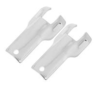 Happyyami e Remplacement Forme Ergonomique en Acier Argenté 2 Pièces Ouverture Sécurisée Facile pour Boite Appat Souris pour Station de Souris Intérieure et Extérieure