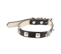 Happyyami Collier de Chien crâne Fournitures pour Chiots Bandana d'anniversaire pour Chien Para Collier Chiot Collier pour Chiot Collier Chaton Halloween Décor de Cou de Chat Unité Centrale