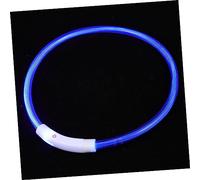Happyyami Collier Luminous USB Rechargeable pour Animaux Accessoire Lumineux pour Chien Et Chat avec Modes Clignotants pour Visibilité Nocturne