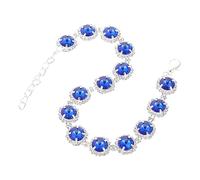 Happyyami Collier pour Animaux De Compagnie Trucs De Chien Éleveurs Chat Race Mâcher Petit Collier De Chien Brosse Chien pour Poils Courts Pochette Friandises pour Chien Chiot Blue