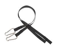 Happyyami Cordon D'extension de Musculation en Nylon Noir 2pcs Compatible Machine à Câble pour Exercices Triceps et Épaules à Domicile ou Salle de Sport
