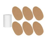 Happyyami Correcteur d'oreilles pour Chien en Tissu Non Tissé, 3 Paires de Patchs Adhésifs pour Correction et Maintien des Oreilles Dressées, pour Chiots et Chiens