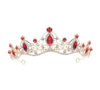 Happyyami Couronne Baroque Accessoires De Cheveux De Mariée Décor Accessoires De Cheveux De Mariage Bandeau De Mariage Mariée Chapeaux Bandeaux De Mariage Accessoires De Tiare Strass