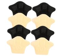 Happyyami Coussins De Talon Antidérapants Pour Chaussures 4 Paires Inserts Auto-adhésifs Cale-talons En Gel Et Chaussures Trop Grandes Couleur Beige Et Noir