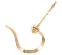 Happyyami Crochet De Cage à Oiseaux Mangeoires pour Oiseaux Crochets pour Plantes Suspendues Crochets Adhésifs Mangeoire pour Les Oiseaux Crochets Lourds Cage à Cailles Étagère Laiton Golden