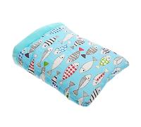 Happyyami De Sommeil pour Hamster Nid Hiver Douillet pour Petits Animaux pour Cobayes Et Hérissons Coton Chaud avec Motifs De Petits Poissons