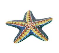 Happyyami Décoration Murale En Fer Décor Mural Extérieur Poissons Stickers Muraux Décor Côtier Plage Mur Art Décorer Décorations Murales Scène Piscine Autocollants Bois Flotté Décor Macramé