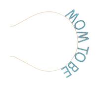 Happyyami Diadème de Grossesse avec Mom To Be Accessoire Élégant pour Futures pour Fêtes Showers et Séances Photo Maternité