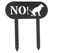 Happyyami Dispositif De Dissuasion Pour Chiens Panneau D'interdiction De Faire Besoins Piquet De Jardin Avis De Pelouse Résistant Aux Intempéries