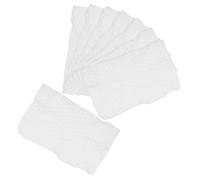 Happyyami Disques de Coton Cosmétiques Épaissis Motif Perlé 8 Pièces Grand Format Démaquillant Visage Yeux Professionnel Usage Personnel Nettoyage Peau