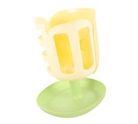 Happyyami Distributeur De Foin Forme De Tulipe pour Lapins Et Petits Animaux Support Anti-gaspillage Gamelle De Nourriture pour Rongeurs Et Lapins