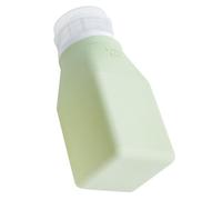 Happyyami Distributeurs De Shampooing Et Bouteilles De Shampoing Vides 1 Lot 100 Ml Carré En Silicone Vert Fruité Pour Voyage Usage Cosmétique Joint Hermétique Anti-fuite