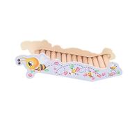 Happyyami Échelle d'escalade pour Hamster Décor Boisé Jouet Délicat pour Hamster Cachette De Hamsters Échelle De Cage De Hamster Jouets Souris Vivant Aire De Jeux pour Hamsters en Bois