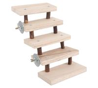 Happyyami échelle d'escalade pour Hamster Tunnel des Animaux Cage Peluche échelles Échelle de Gymnastique pour Hamster échelle de Jeu pour Rongeur échelle à Rat échelle en Bois pour Hamster