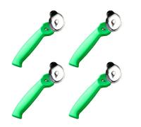 Happyyami Ensemble de 4 Ustensiles Cuisine Inox pour Fabriquer des Nouilles, Couteaux à Découper Exquis en Plastique et Acier Inoxydable, Adaptés pour Usage Domestique et Professionnel