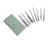 Happyyami Ensemble de Pinceaux de Maquillage 9Pcs Mini Pinceaux Souples pour Débutants Outils de Maquillage Cosmétique Application Facile