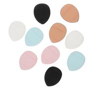 Happyyami Éponges de Maquillage Coussinets Fond de Teint 10 Pièces Mini Format Triangles et Gouttes Couleurs Assorties Retouche Visage Poudre de Maquillage