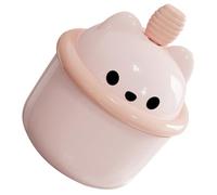 Happyyami Fabricant de Mousse Nettoyante Visage Portable en Abs D'ours Poignée Facile à Saisir, Décoration de Salle de Bain Routine Quotidienne