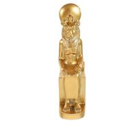 Happyyami Figurines Sphinx en résine - Statue de égyptien Antique - Figurines de Collection mythologie - Décoration pour Le Bureau, la Table - Ornements Feng Shui (doré)