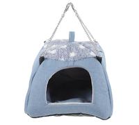 Happyyami Hamac Confortable pour Petits Animaux Domestiques Tissu et Éponge, Facile à Installer, pour Cage Intérieure de Cochons d'Inde et Perroquets
