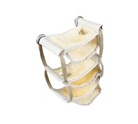 Happyyami Hamac Suspendu Multi- pour Petits Animaux Chaud pour Hamster Chinchilla Rat Et Gerbille Jaune