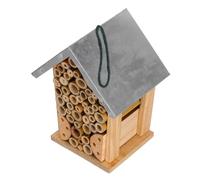 Happyyami Hôtel à Insectes Bois pour Abeilles Et Habitat Suspendu pour Pollinisateurs Maison Insectes pour Jardin