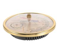 Happyyami Hygromètre Portable Mesure Précise Température L'humidité Thermomètre D'ambiance en Verre et Plastique pour Terrasse pour Chambre et Salon