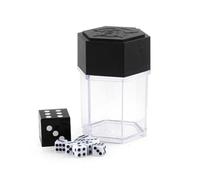 Happyyami Jeu de Dés en Plastique 1pc, Accessoire de Magie Facile à Apprendre pour Garçon et Filles et Amis, pour Jouer en Fête ou Entre Amis
