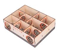 Happyyami Jouet Bois Tunnel Labyrinthe pour Hamsters Activité Sportive pour Petits Animaux Maison De Jeu Bois Prévention De Obésité Et du Stress Accessoire De Cage Amusant