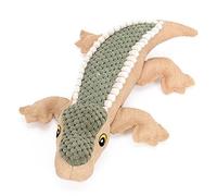 Happyyami Jouet Peluche pour Chiens Jouet Sonore Amusant avec Squeaker Design Adorable pour Éveiller Intérêt des Animaux Réduit Ennui Comportement Destructeur Fabriqué Matériau Peluche