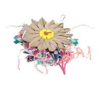 Happyyami Jouet Suspendu pour Perroquet Accessoire De Cage pour Oiseaux Jouet à Mâcher Matériaux Résistants pour Divertissement Optimal Stimule Activité Mentale Et Physique des Oiseaux