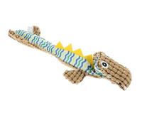 Happyyami Jouets à Mâcher en Peluche pour Chiens Jouets en Peluche pour Chiens Jouets à Mâcher pour Chien Chiot Chien en Peluche Jouets Crocodiles Grinçants Os à Mâcher pour Chien Chiffon