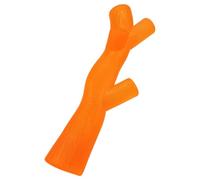 Happyyami Jouets à Mâcher pour Animaux De Compagnie De Lancer pour Petits Chiens Race Jouets De Dentition pour Chiots Mâcheurs De Lancer De Chiens Dentifrice Grinçant Orange
