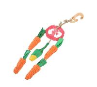 Happyyami Jouets à mâcher pour Animaux de Compagnie friandises de Lapin à mâcher pour Hamster Rat Accessoire de Cage pour Hamster Chinchilla Jouets à mâcher Lapin Corde en Papier luffa