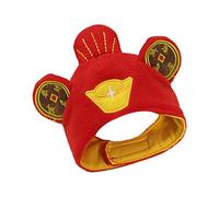 Happyyami Kit De Couvre-Chef pour Animaux De Compagnie 1 Pièce Casquette De Baseball pour Chien Costume Cosplay Lunettes De Soleil pour Chien Chapeau Sombrero pour Chien Muselière De