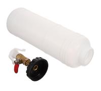 Happyyami Kit de Purge de Liquide de Frein 1000ml Bouteille en Plastique et Métal, Outil Polyvalent pour Purgeur D'embrayage, Prévient les Fuites Lors du Remplacement