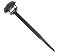 Happyyami Lampadaire Solaire LED Extérieur Éclairage Solaire pour Jardin et Cour Angle Réglable Étanche Installation Facile pour Patio Piscine Sécurité et Décoration