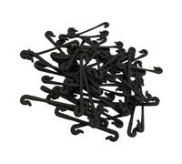 Happyyami Liens Végétaux pour Vignes Résistants en Plastique, Clips Fixes pour Jardin Potager, Lot de 50 Pièces Compacts Et Solide, Fixation Ferme De Plantes en Extérieur