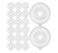 Happyyami Lot de 100 Leurres D'arrêt Pêche en Abs Léger et Multifonctionnel Accessoires Indispensables pour Ligne de Pêche