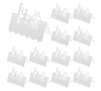 Happyyami Lot de 100 marque-places pour table de mariage : marque-places romantiques, faciles à écrire, pour banquets, fêtes et réunions