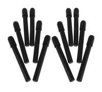 Happyyami Lot de 12 rallonges de crayon à sourcils : rallonge de crayon avec pinceau - outil de maquillage pour une mise en forme précise des sourcils - portable et facile à transporter