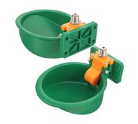 Happyyami Lot De 2 Bols d'eau Automatiques pour Moutons Et Chèvres, Abreuvoirs en Plastique pour Animaux De Compagnie, Chevaux, Bovins, Chèvres Et Moutons