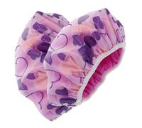 Happyyami Lot De 2 Bonnets En Satin Pour Cheveux Bonnets De Pour Femmes Bonnets De Pour Dormir Bonnet De Bain Polyvalent Bonnet De Fantaisie Bonnet De De Voyage Violet Eva