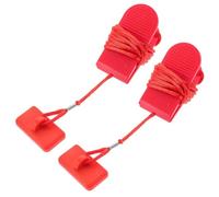 Happyyami Lot de 2 clés magnétiques de sécurité pour Tapis de Course, Interrupteur d'arrêt d'urgence Universel pour Tapis de Course et équipements de Fitness