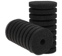 Happyyami Lot de 2 Éponges Mousse Filtrantes pour Aquarium Cartouches Biochimiques Recharge Accessoires Filtration Aquarium Eau Douce