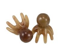 Happyyami Lot De 2 Peignes De Massage À Huit Griffes Outil De Massage Du Cuir Chevelu Grattoir Électrique Peigne De Massage Pieuvre Peigne De Massage Du Cuir Chevelu Outil De Grattage